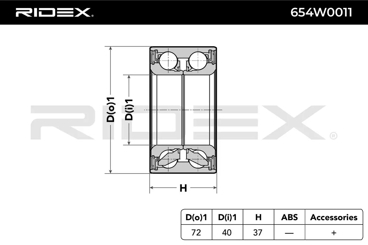 654W0011 Ridex
