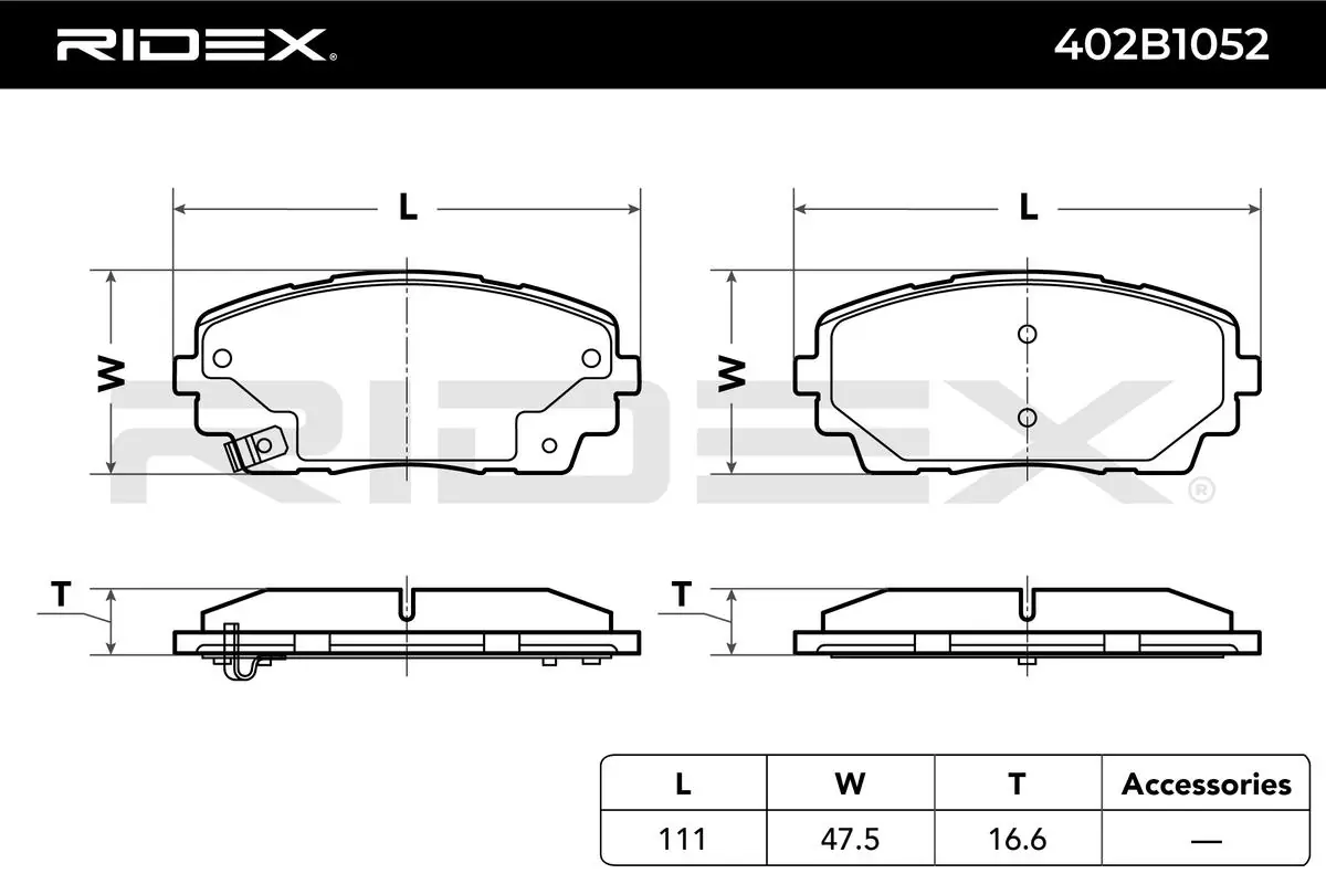 402B1052 Ridex