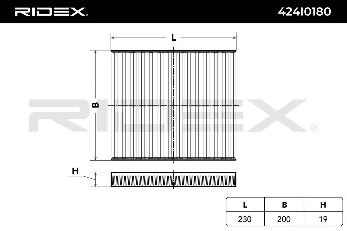 Filtro de habitáculo para Alfa Romeo Giulietta 940