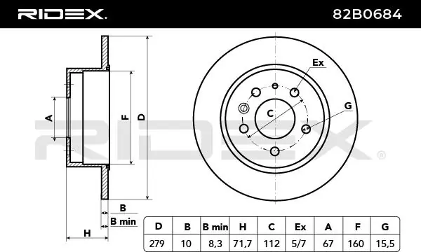 82B0684 Ridex