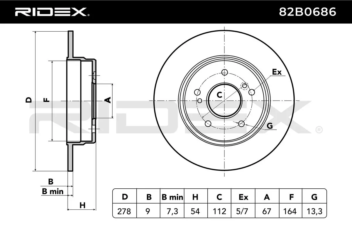 82B0686 Ridex