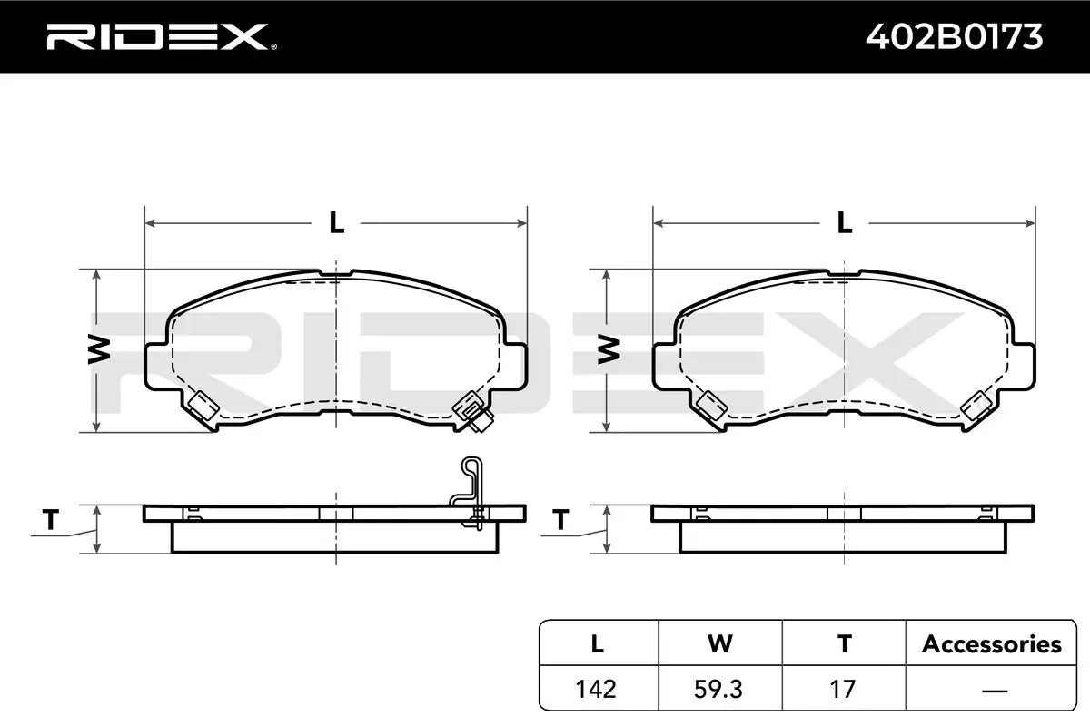 Pastillas de freno delanteras para Nissan Qashqai I (J10)