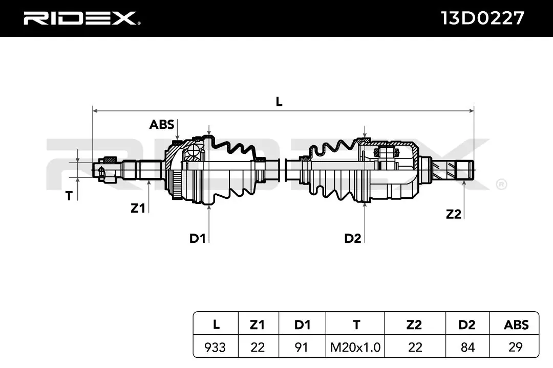 13D0227 Ridex