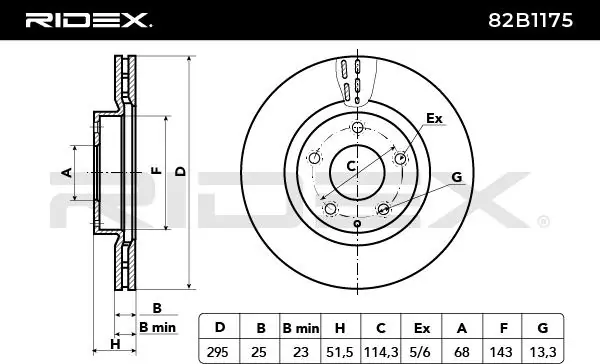 Disco de freno Mazda CX-3  (DK)