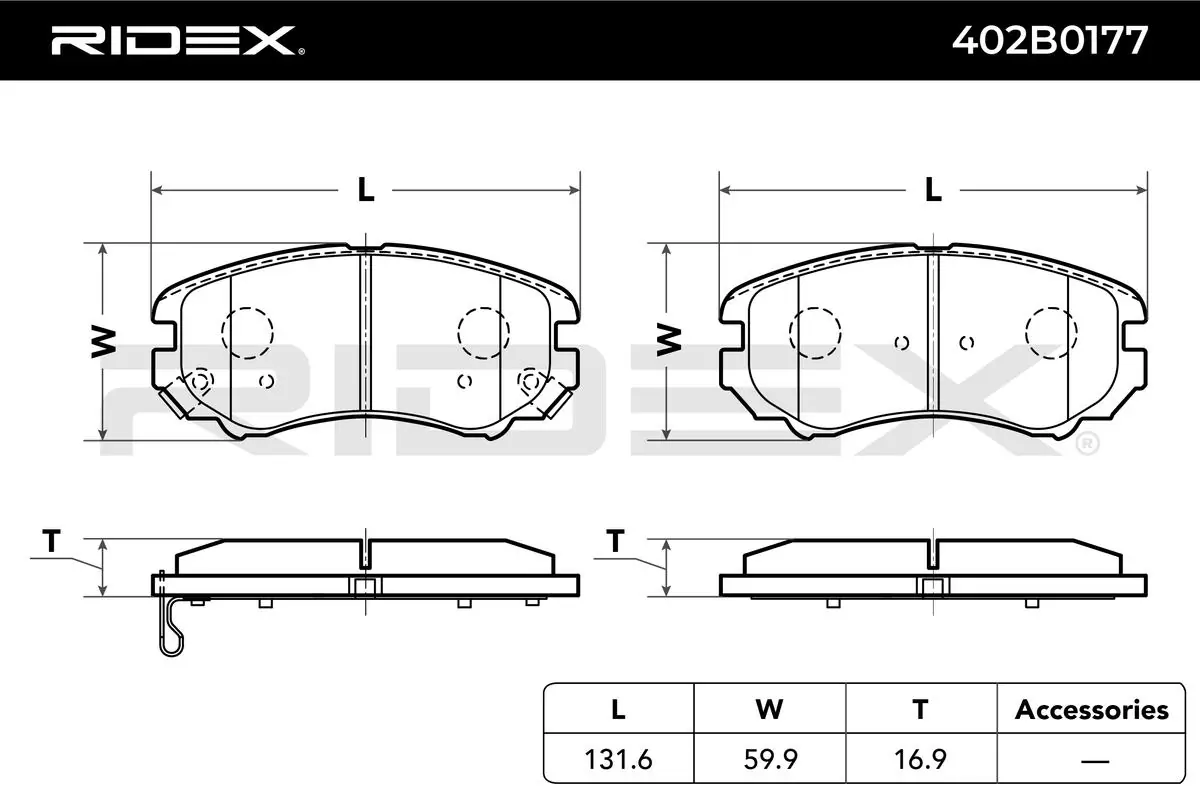 Pastillas de freno delanteras Sportage  SUV (1994-2004) original desde 31,24 €