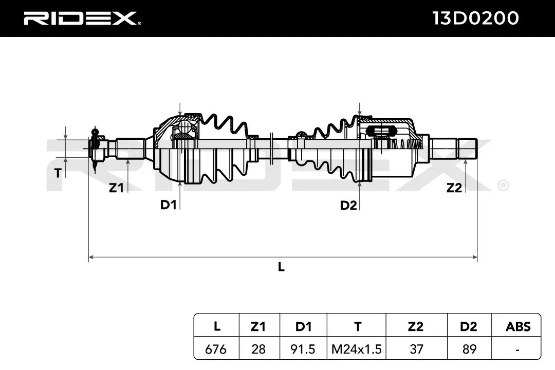 13D0200 Ridex