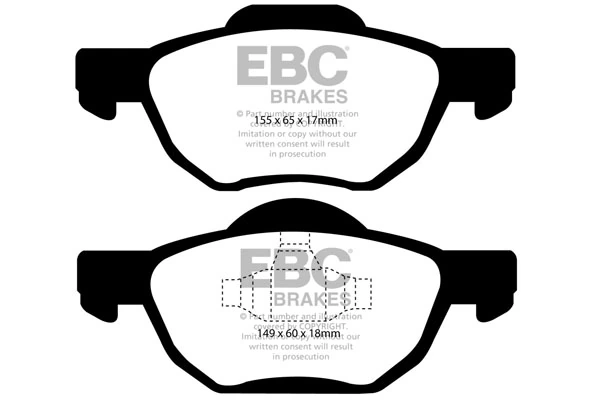 DP1525 EBC Brakes