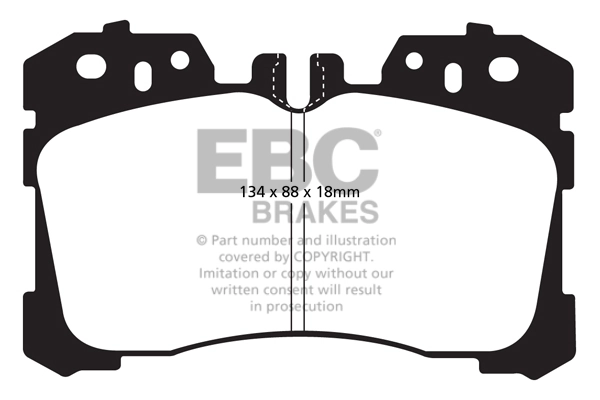 DP41811R EBC Brakes