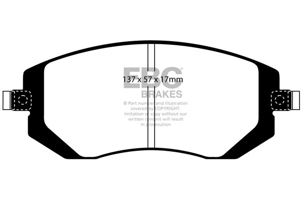 DP1661 EBC Brakes