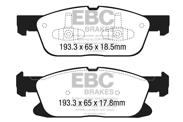 DP23046 EBC Brakes