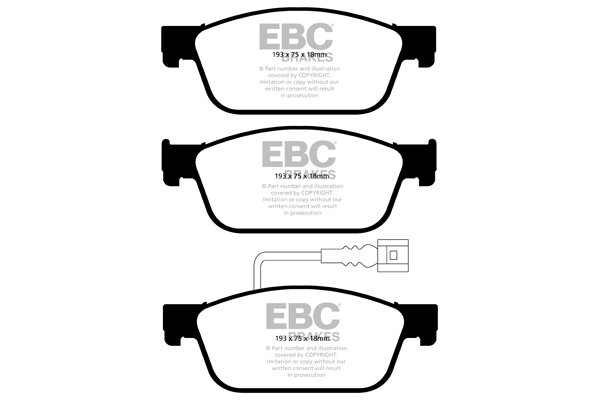 DP42096R EBC Brakes