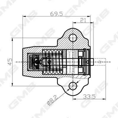  Tensor, correa de distribucion KIA Carnival 3