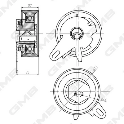  Tensor correa distribución Audi 100 