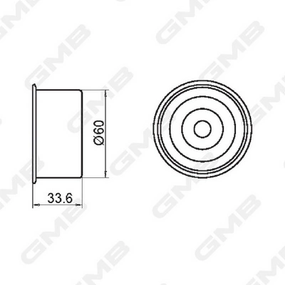 Comprar GT10061 GMB Tensor correa distribución