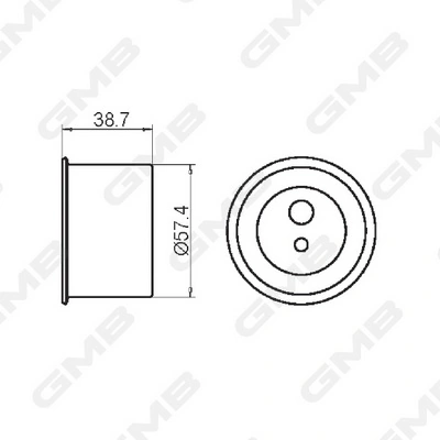 Comprar GT10111 GMB Polea correa distribución