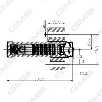  Tensor, correa de distribucion Toyota Camry 3