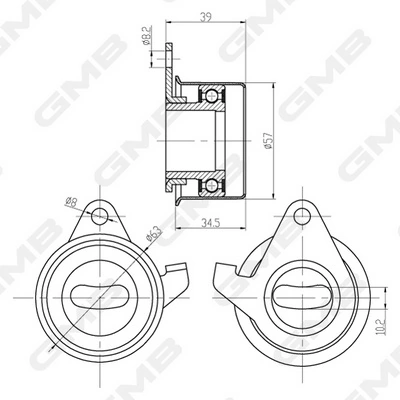 Comprar GT60030 GMB Tensor correa distribución