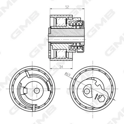 Rodillo de cadena Land Rover Range Rover I (2005-2013)