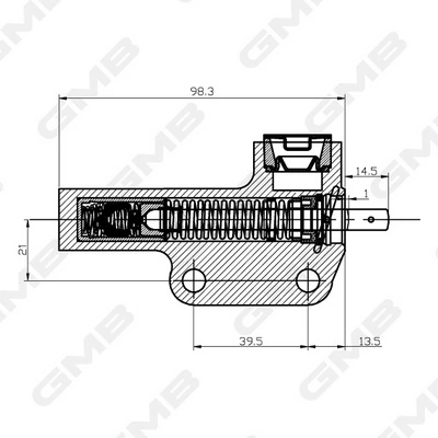 Tensor, correa de distribucion GHAT100 GMB