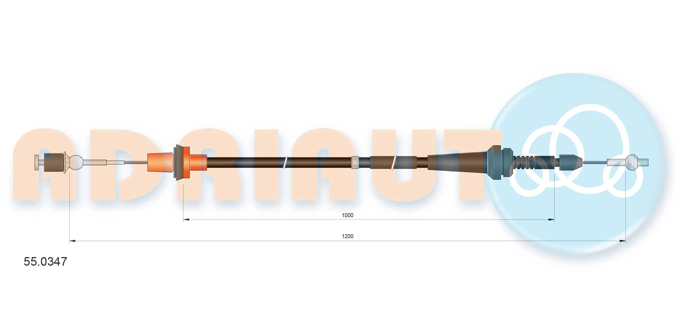 Cable del acelerador Volkswagen Golf III (1989-2000)