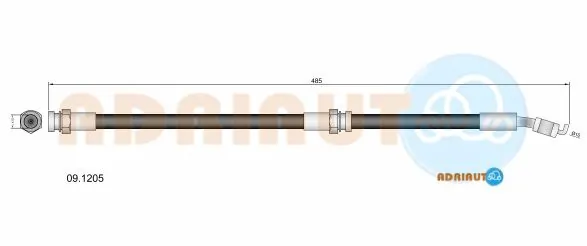 Tubo flexible de frenos delantero Rio I hatchback (2000-2006) original desde 16,34 €