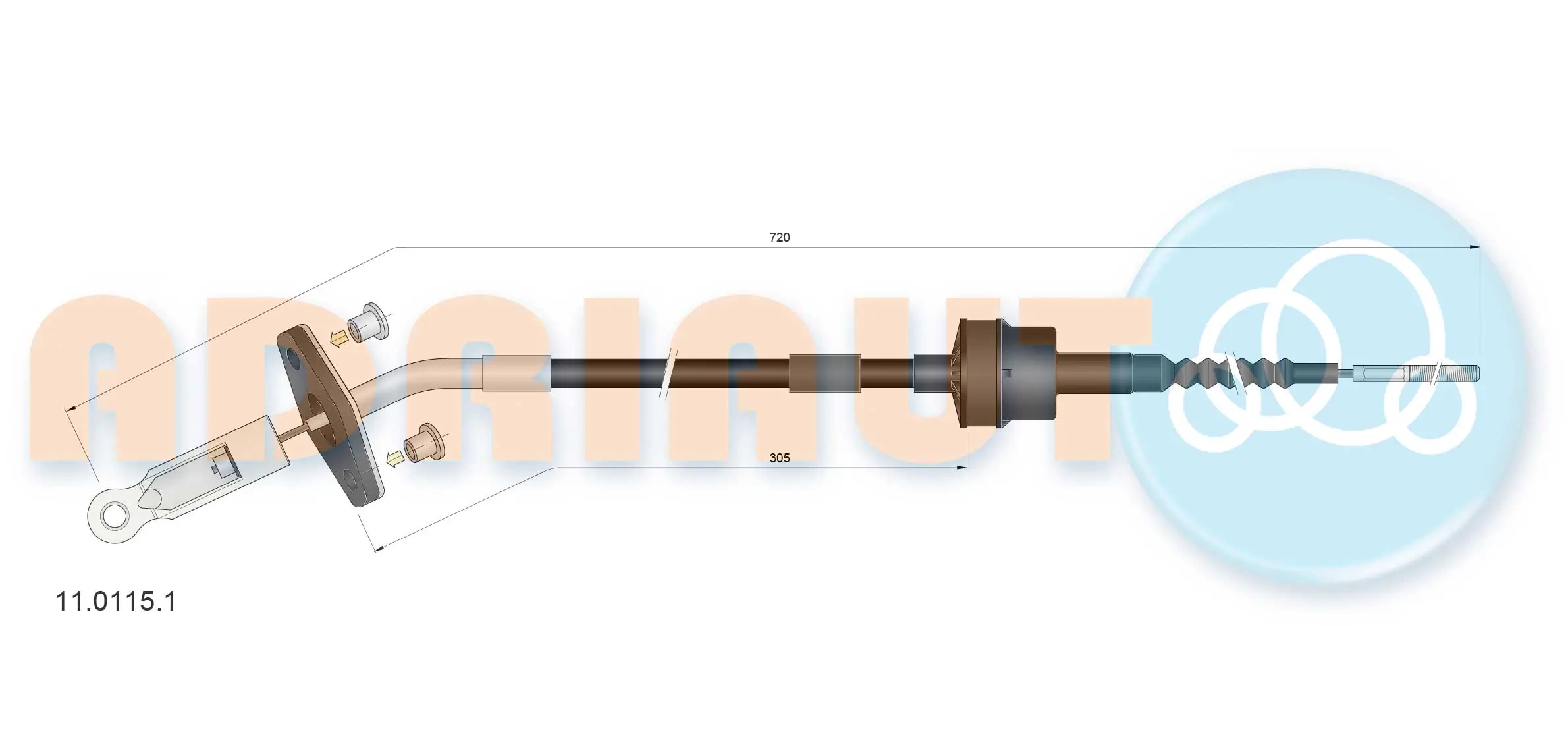 Cable de embrague Fiat Palio  desde 20,57 €