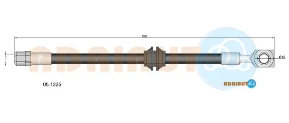 Comprar Tubo flexible de frenos delantero Cooper  R50, R53