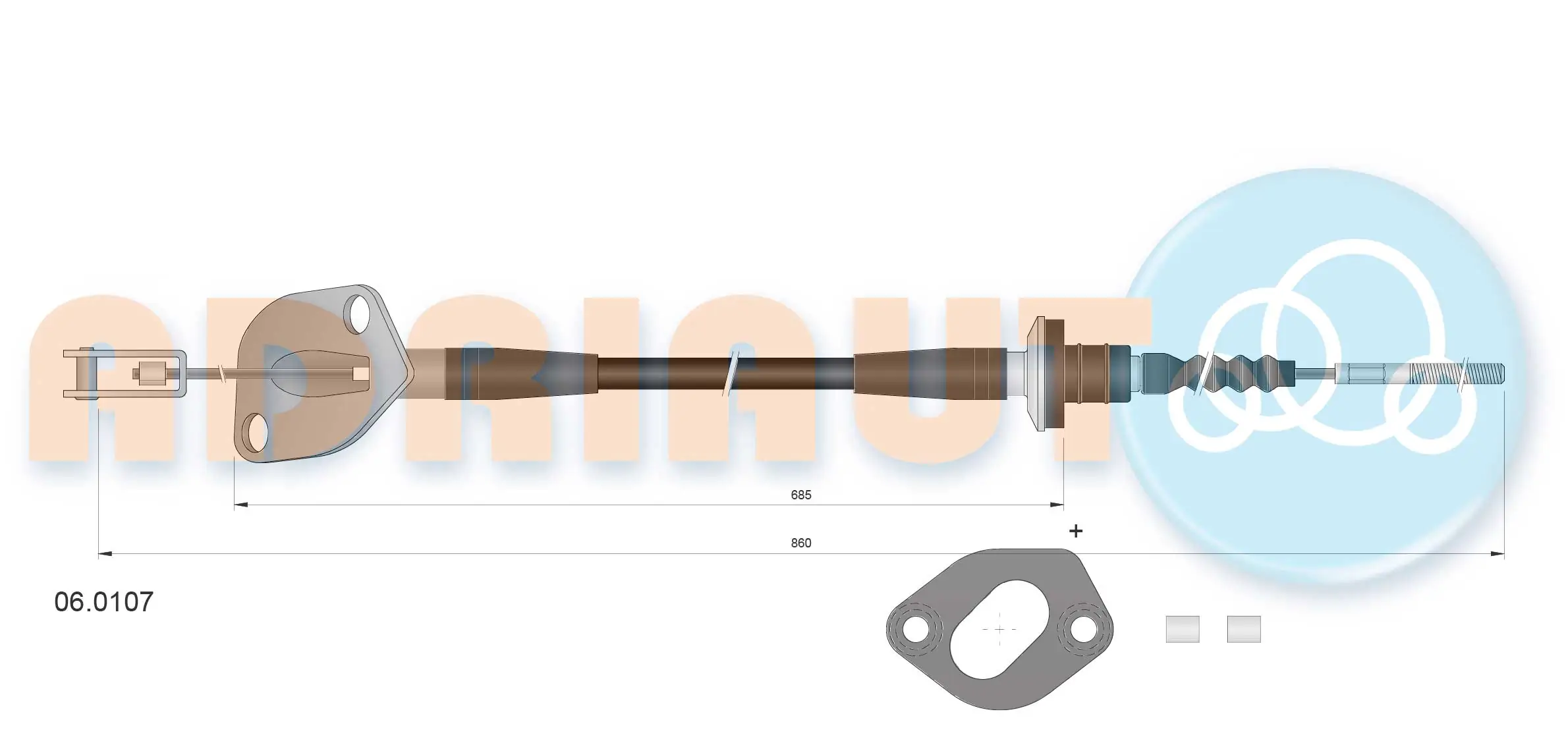 Cable embrague Chevrolet Aveo  sedán comprar en España