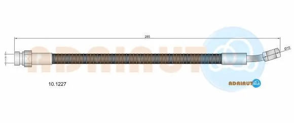 Tubo flexible de frenos delantero Atos  hatchback (1998-2004) original desde 15,68 €