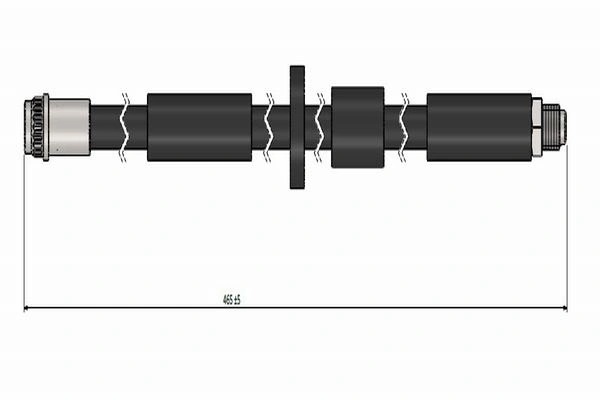 Tubo de frenos delantero Citroen C4 II (2010-2026)