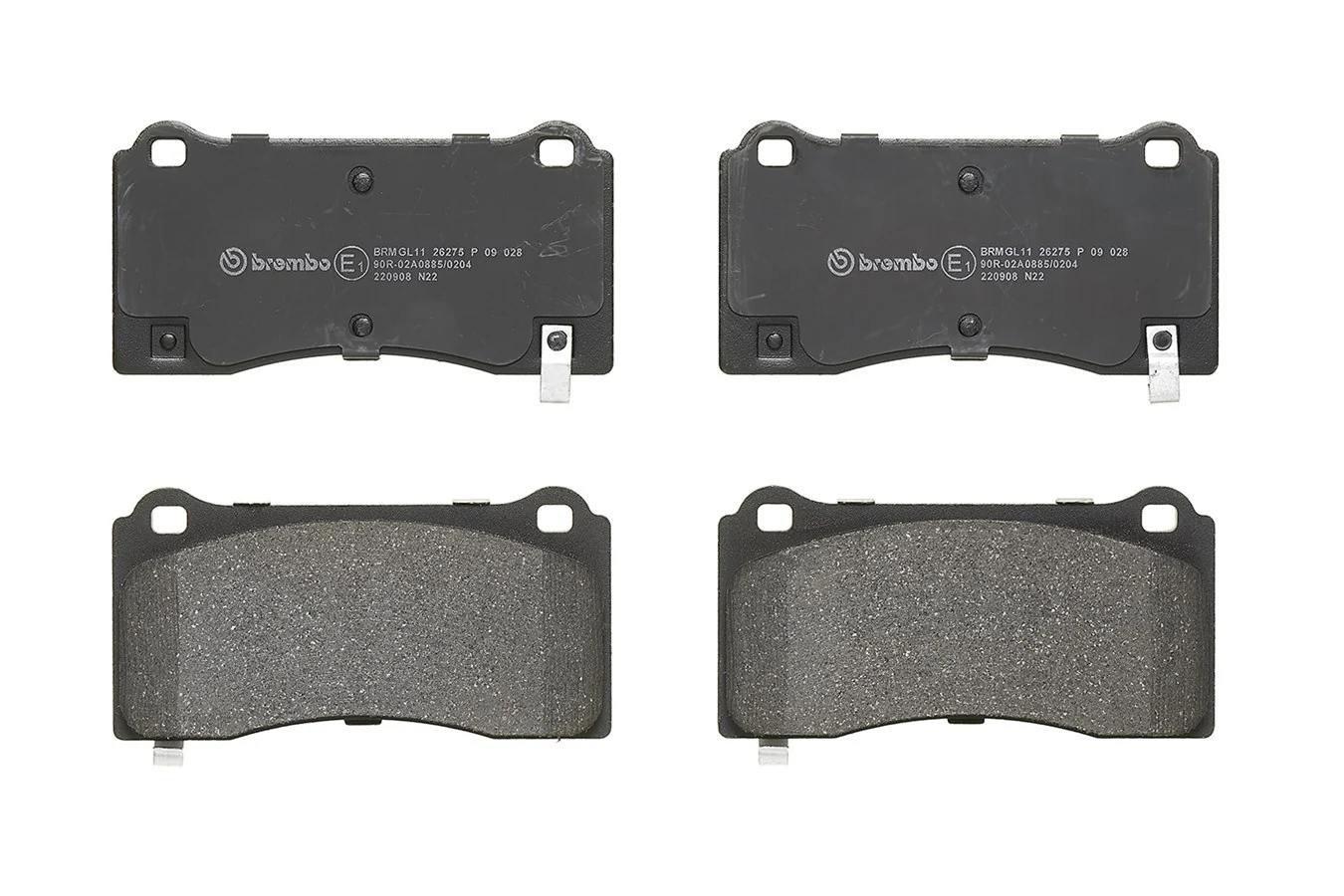 P09028 Brembo Pastillas delanteras