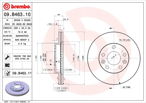 09B46310 Brembo