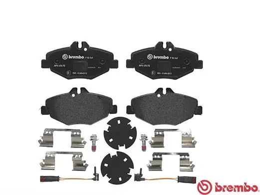 P50049 Brembo Pastillas delanteras