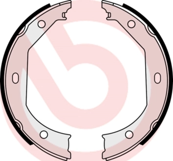 Juego de zapatas de frenos, freno de estacionamiento BMW 3 E92