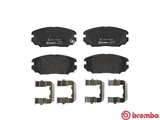 P30031 Brembo Pastillas delanteras