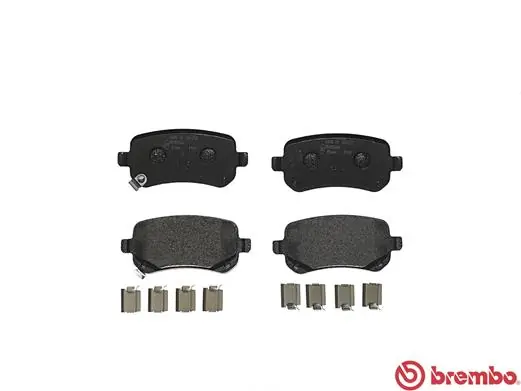 P11021 Brembo Pastillas freno traseras