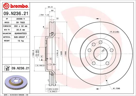 09N23621 Brembo
