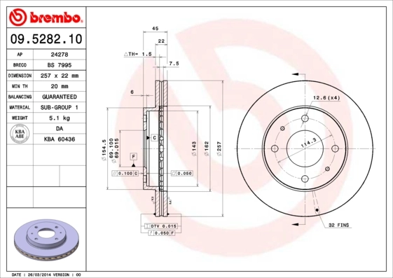 09528210 Brembo