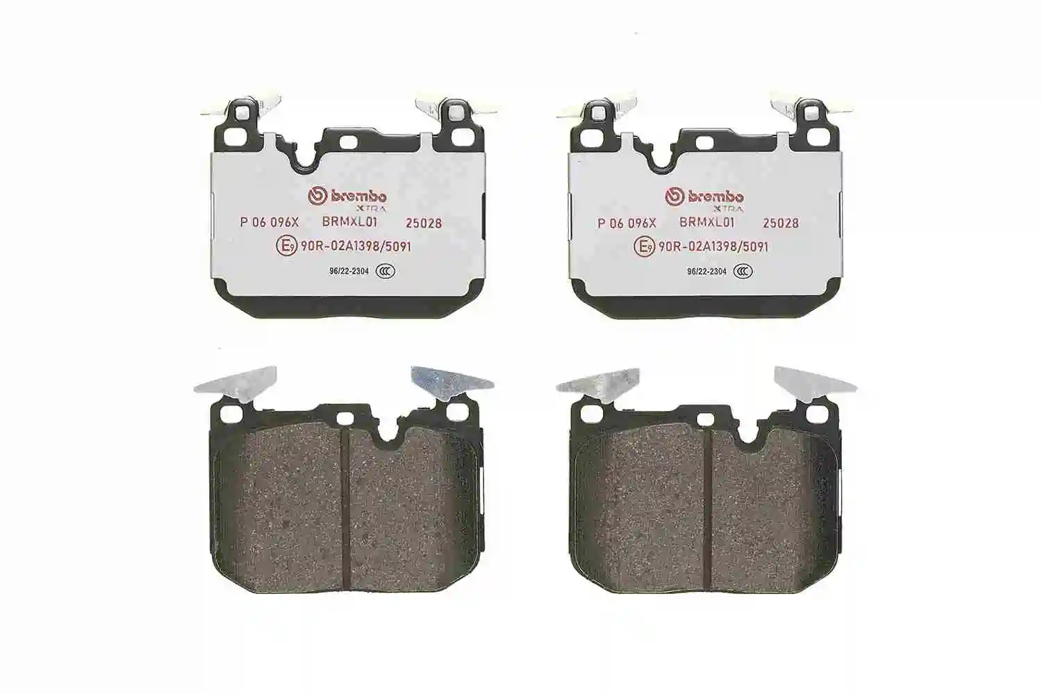 P06096X Brembo Pastillas delanteras