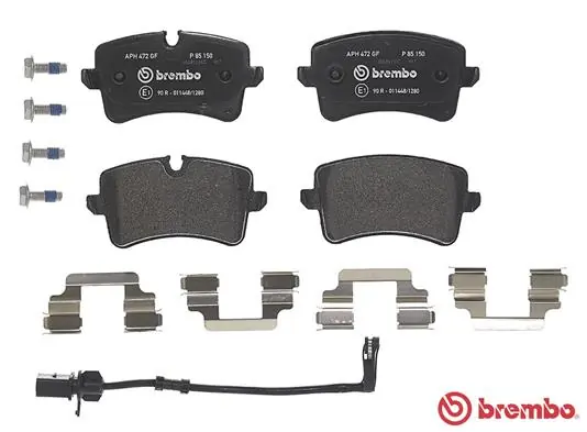 P85150 Brembo Pastillas freno traseras