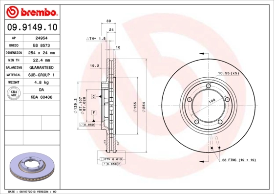 09914910 Brembo