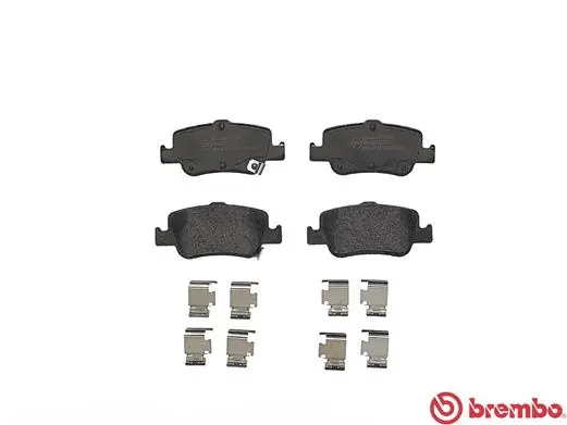 P83080 Brembo Pastillas freno traseras