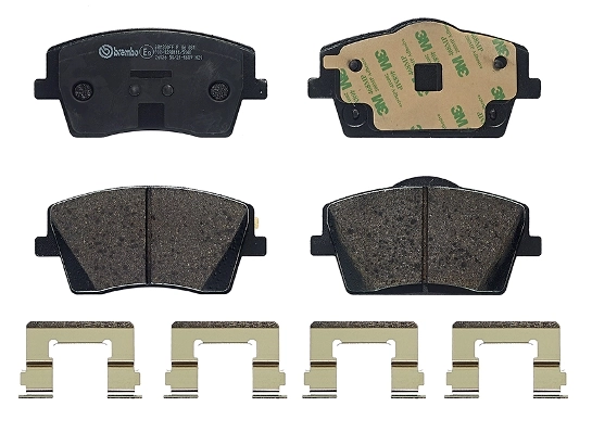 P86031 Brembo Pastillas delanteras