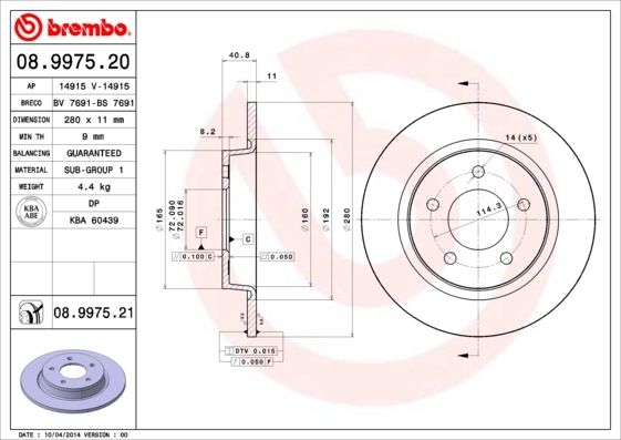 08997520 Brembo