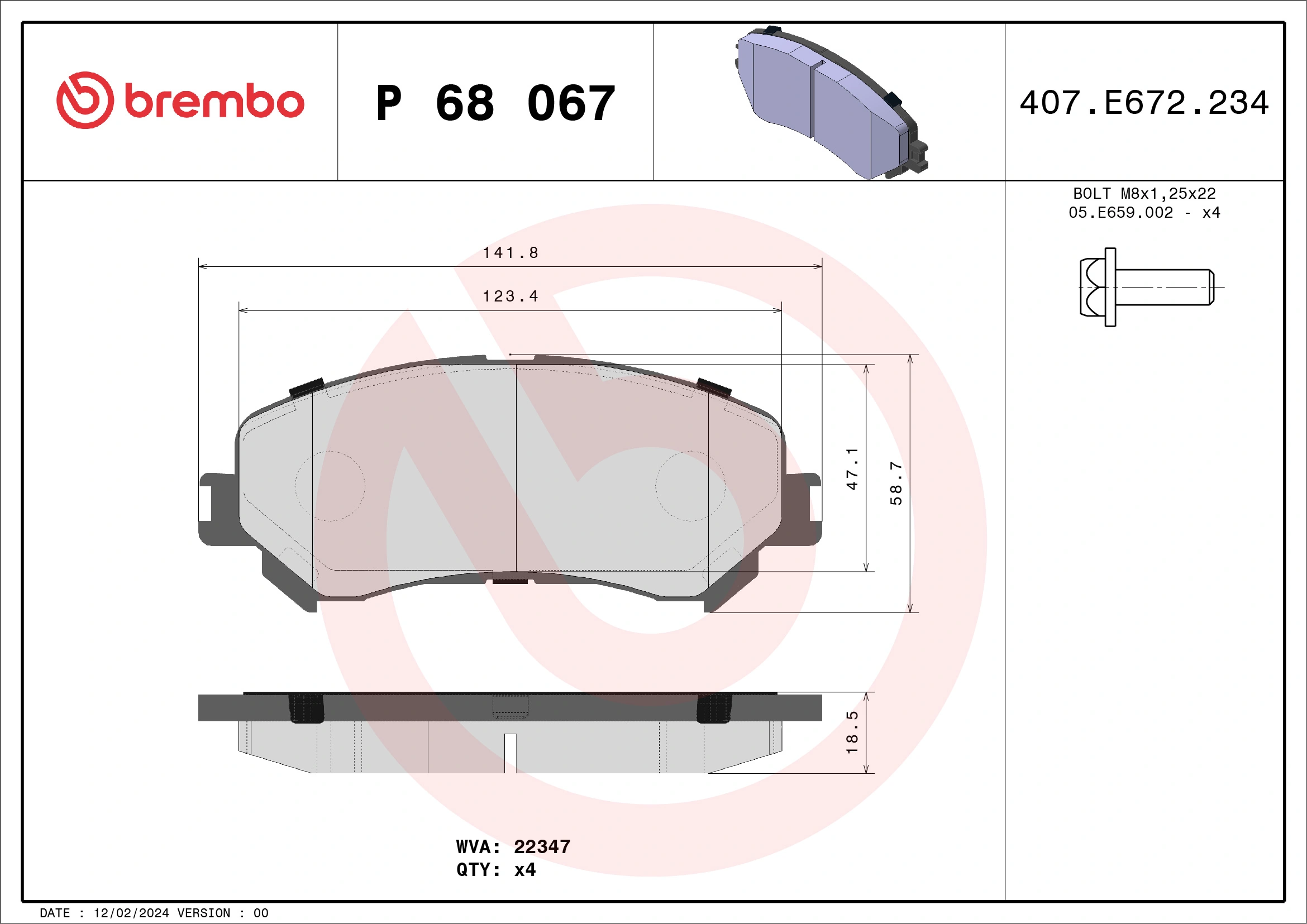 P68067 Brembo