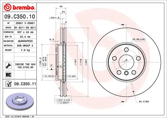 09C35011 Brembo