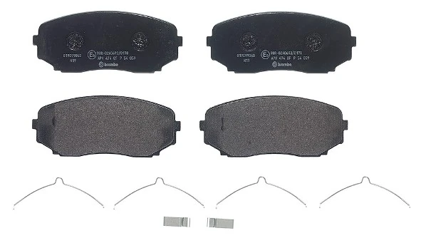P54059 Brembo Pastillas delanteras