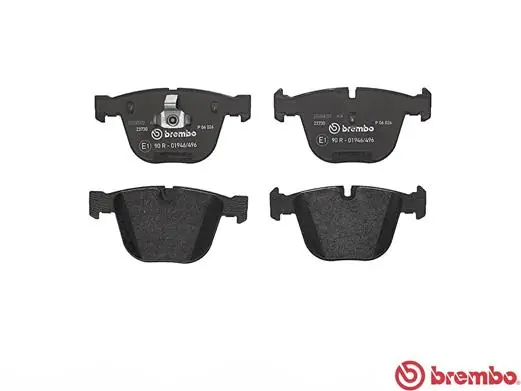 P06026 Brembo Pastillas freno traseras