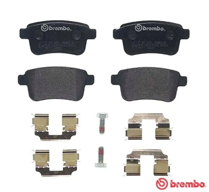 P68043 Brembo Pastillas freno traseras