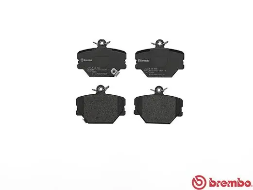 P50038 Brembo Pastillas delanteras